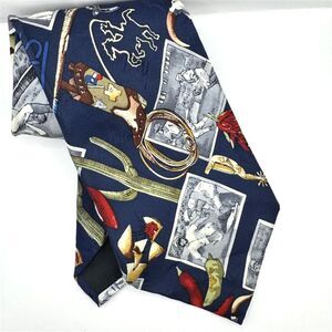 Vintage 1995 Nicole Miller Texas Rangers Tie